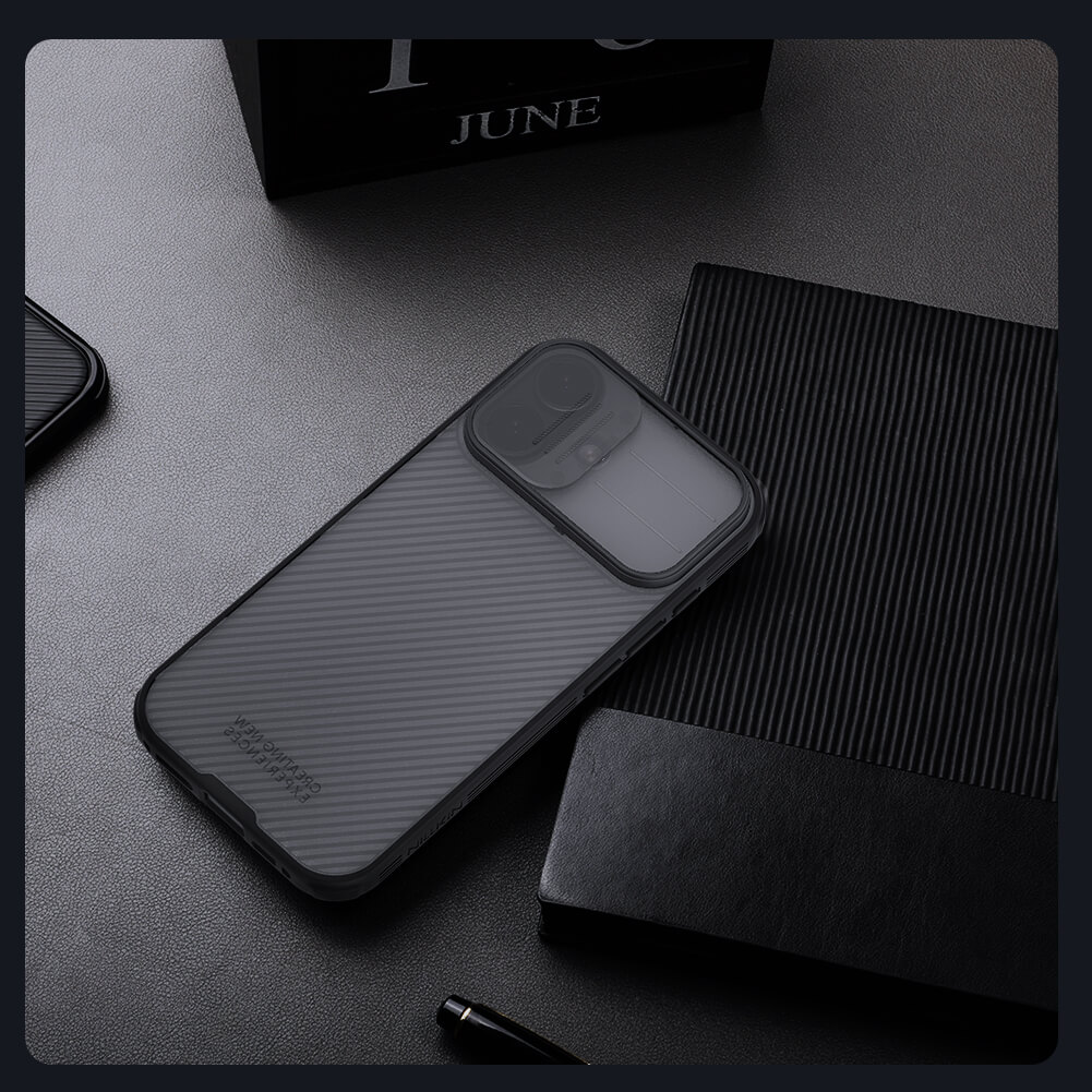 Чехол-крышка NILLKIN для Apple iPhone 17 6.3 (2025) (серия CamShield Pro Clear version)
